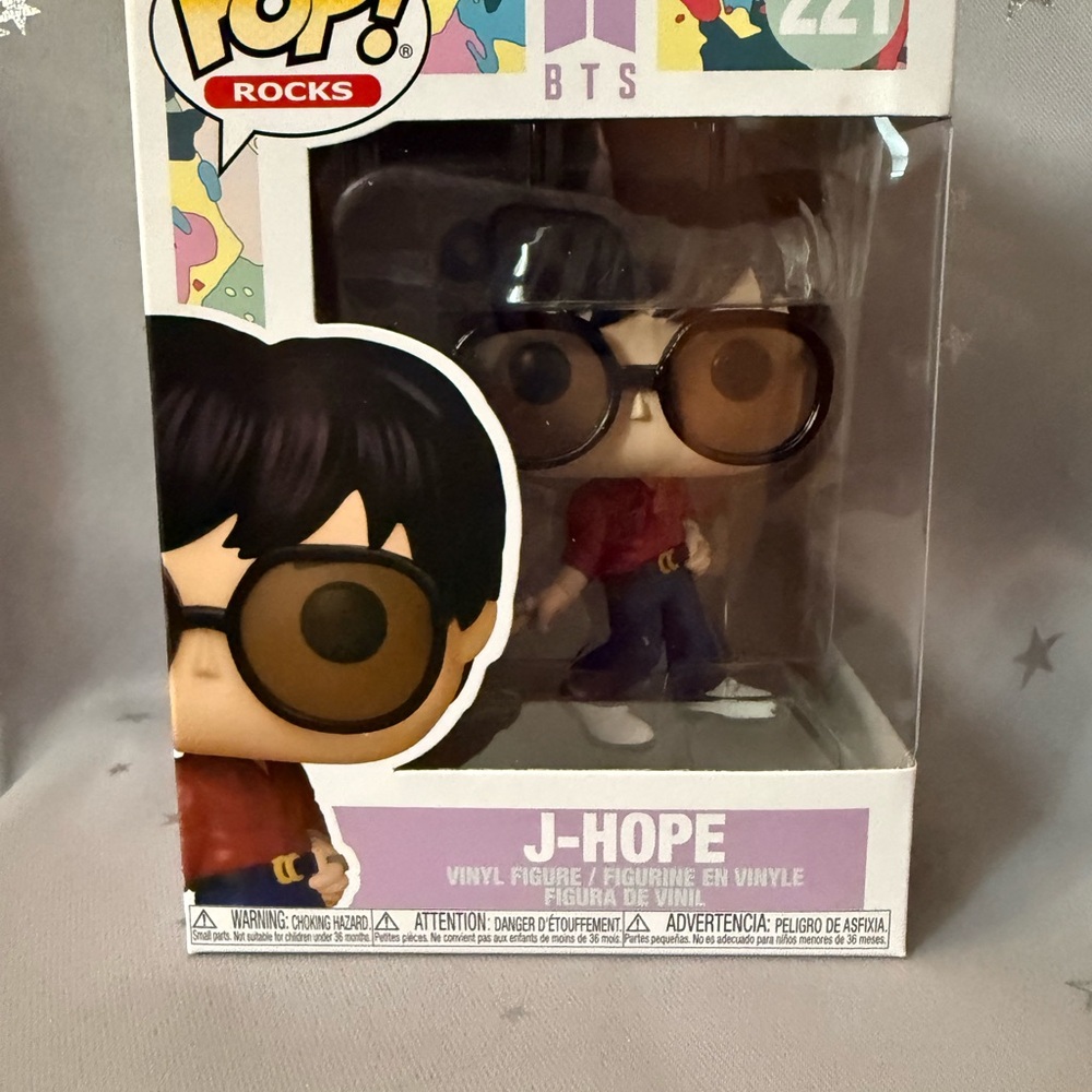 Funko Pop BTS J-Hope Figure with Red and Brown
